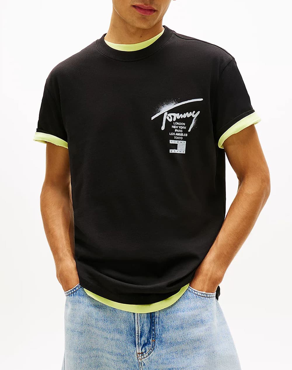 Men's T-Shirts Tommy Jeans Ecru