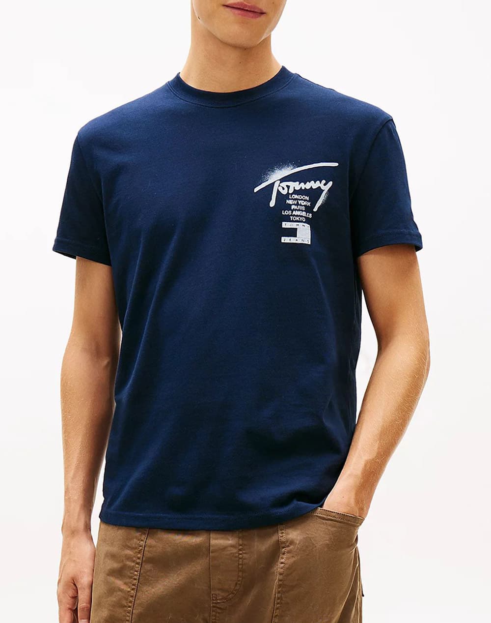 Men's T-Shirts Tommy Jeans Ecru