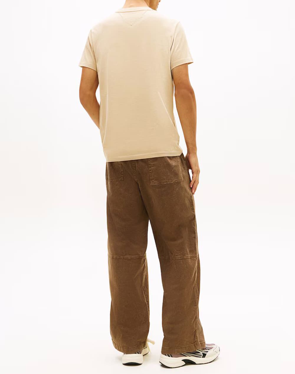 Men's T-Shirts Tommy Jeans Beige