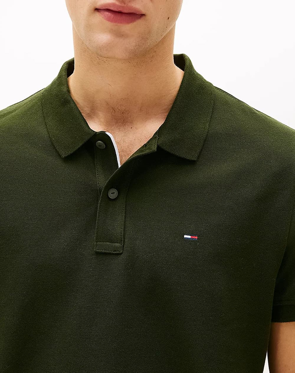 Men's Polo Shirts Tommy Jeans Green