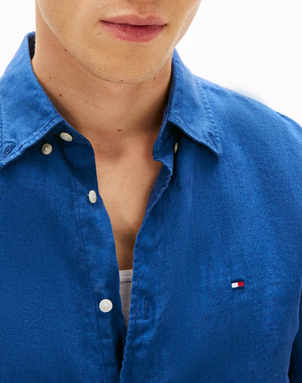 Men's Shirts Tommy Hilfiger Blue