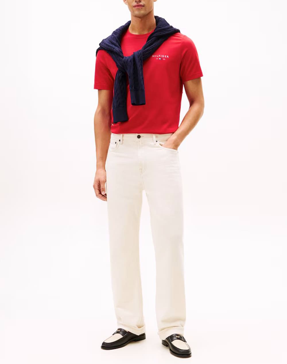 Men's T-Shirts Tommy Hilfiger Red