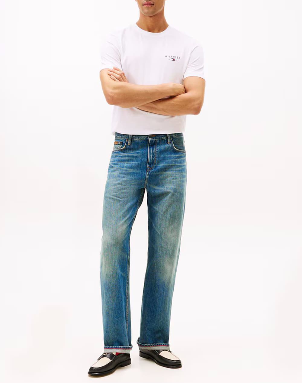 Men's T-Shirts Tommy Hilfiger White