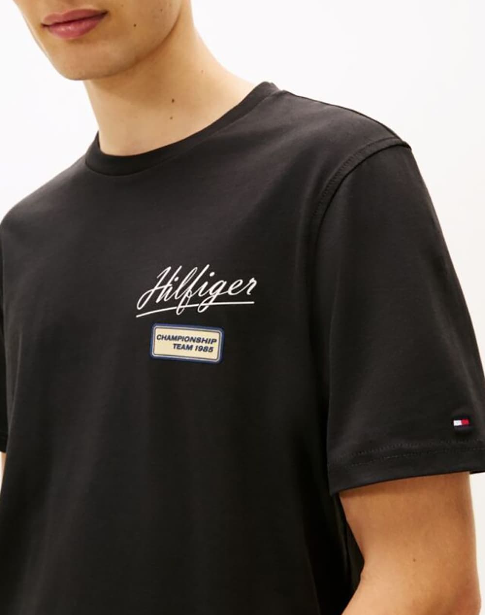 Men's T-Shirts Tommy Hilfiger Black