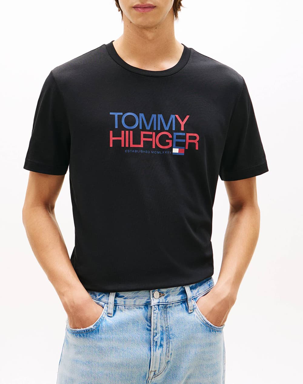 Men's T-Shirts Tommy Hilfiger White