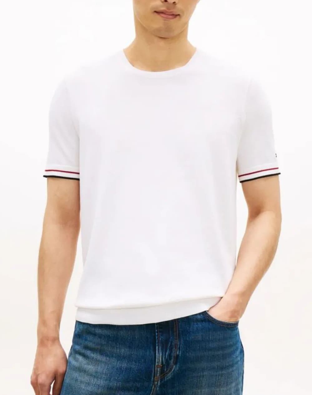 Men's T-Shirts Tommy Hilfiger White