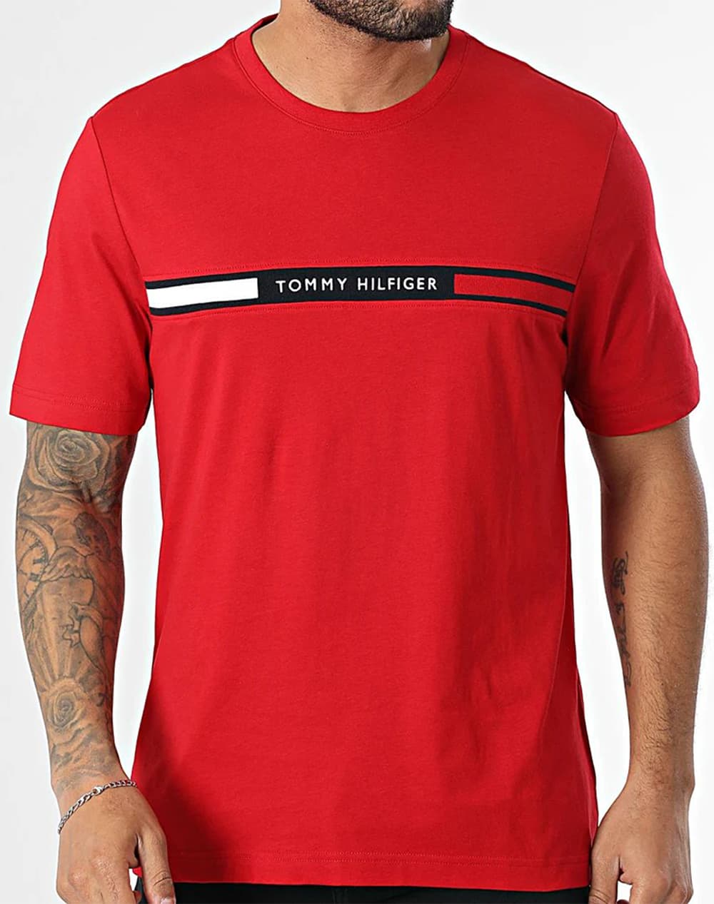 Men's T-Shirts Tommy Hilfiger White