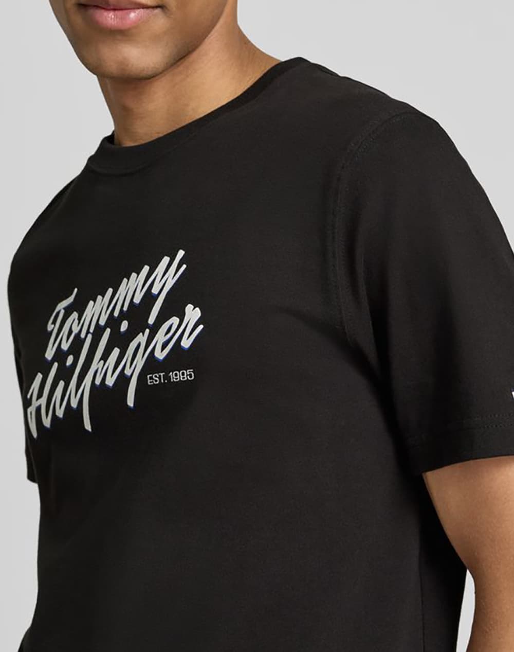 Men's T-Shirts Tommy Hilfiger Black