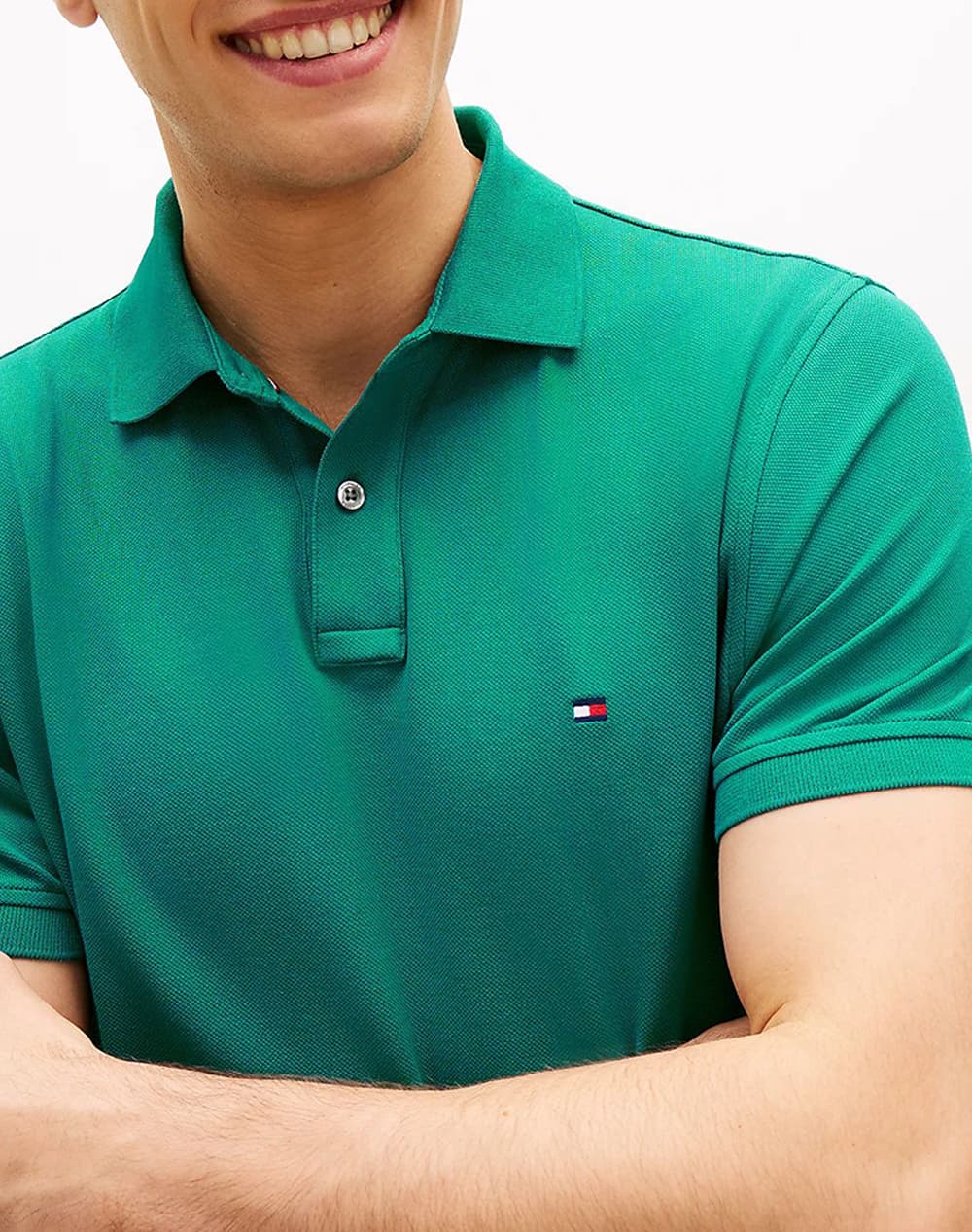 Men's Polo Shirts Tommy Hilfiger Green
