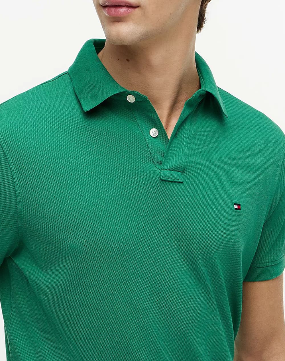 Men's Polo Shirts Tommy Hilfiger Green