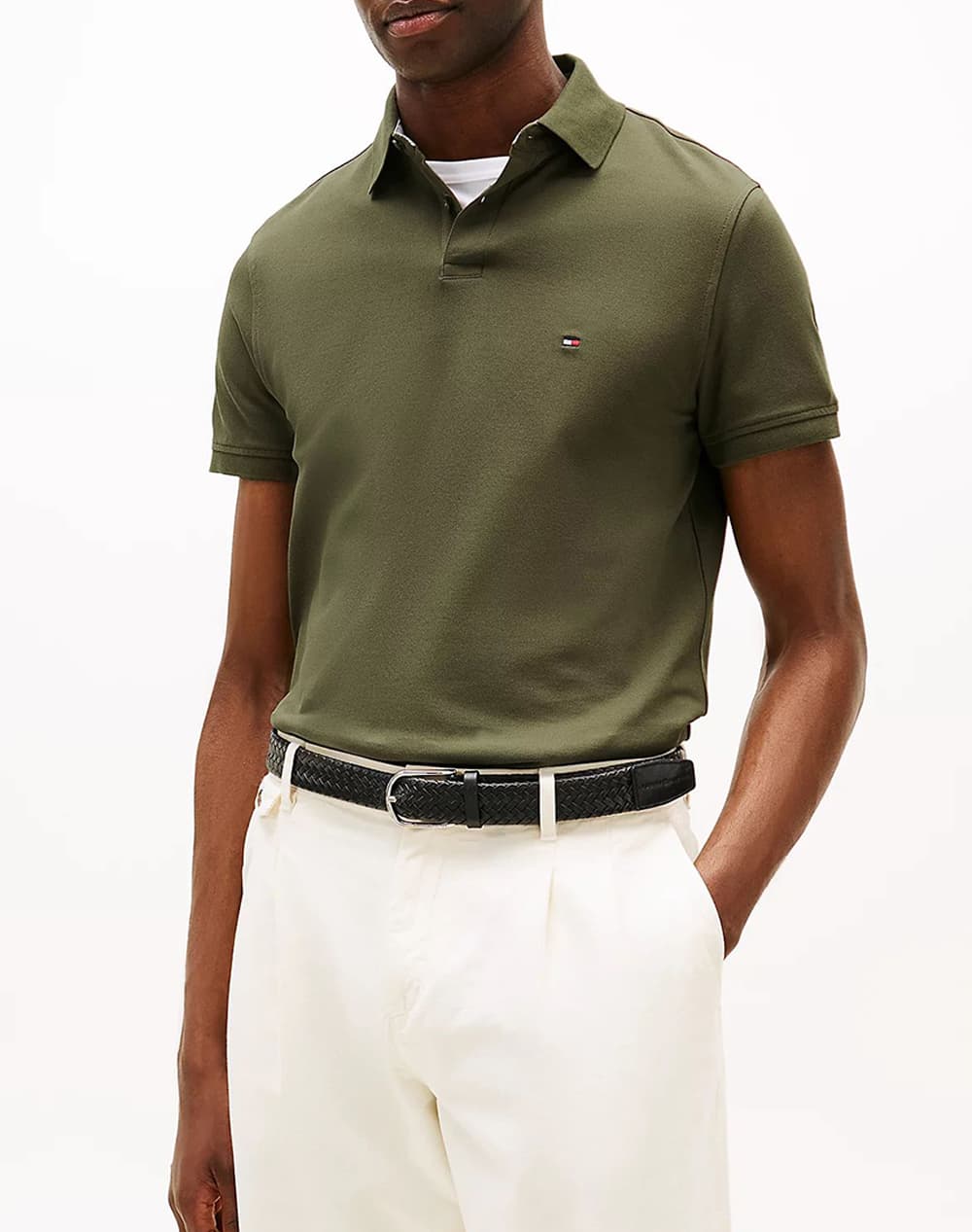Men's Polo Shirts Tommy Hilfiger Green