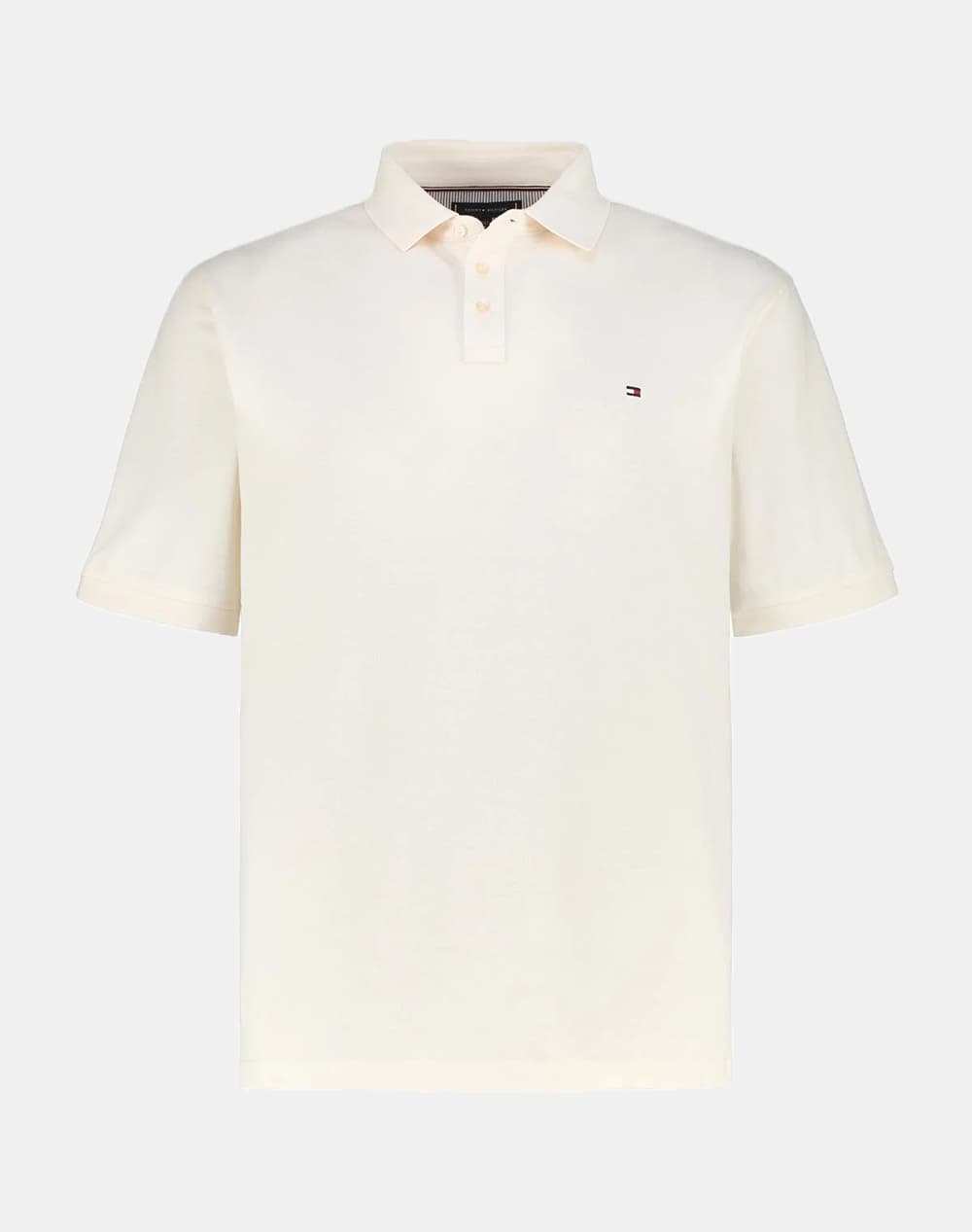 Men's Polo Shirts Tommy Hilfiger Ecru