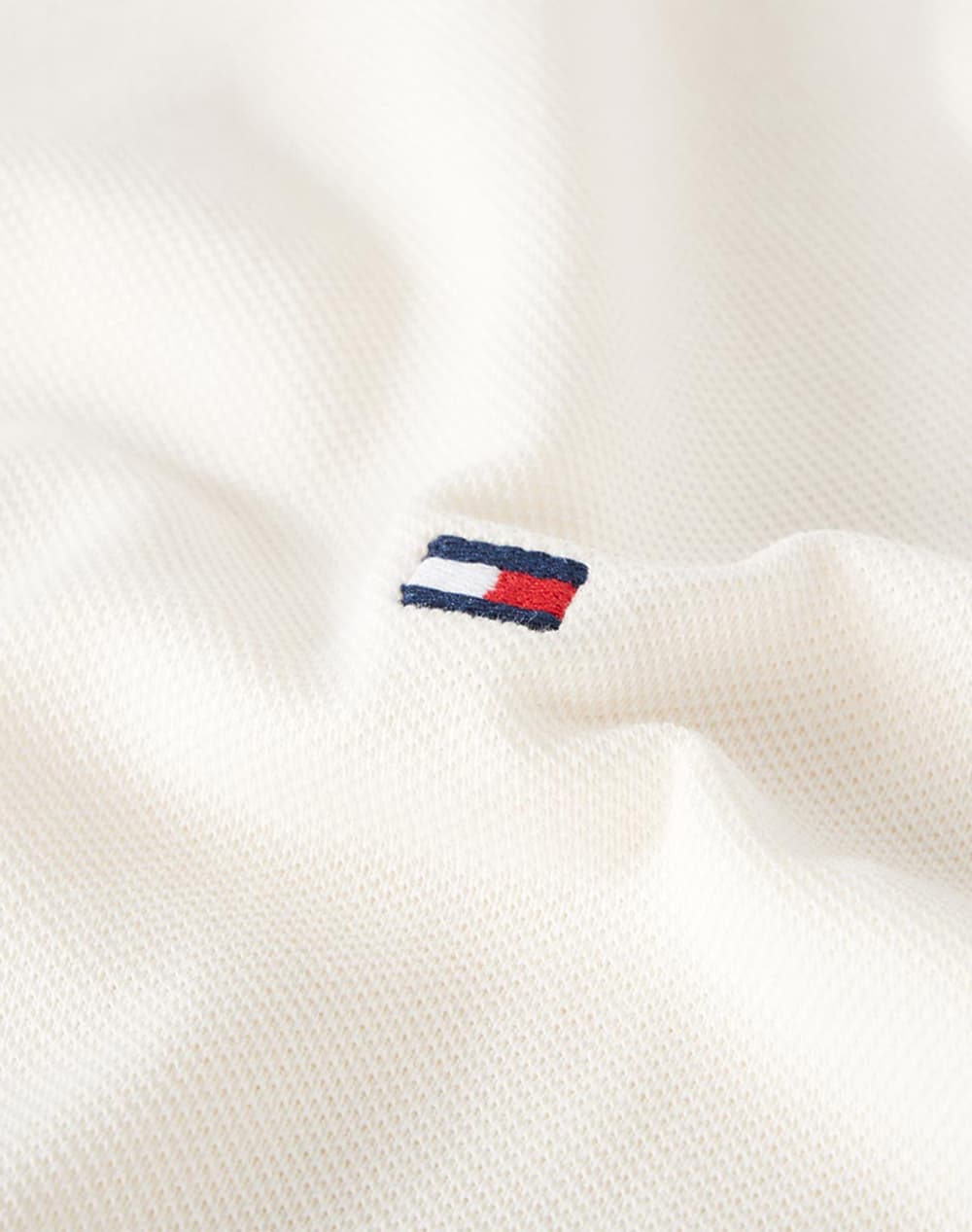 Men's Polo Shirts Tommy Hilfiger Ecru