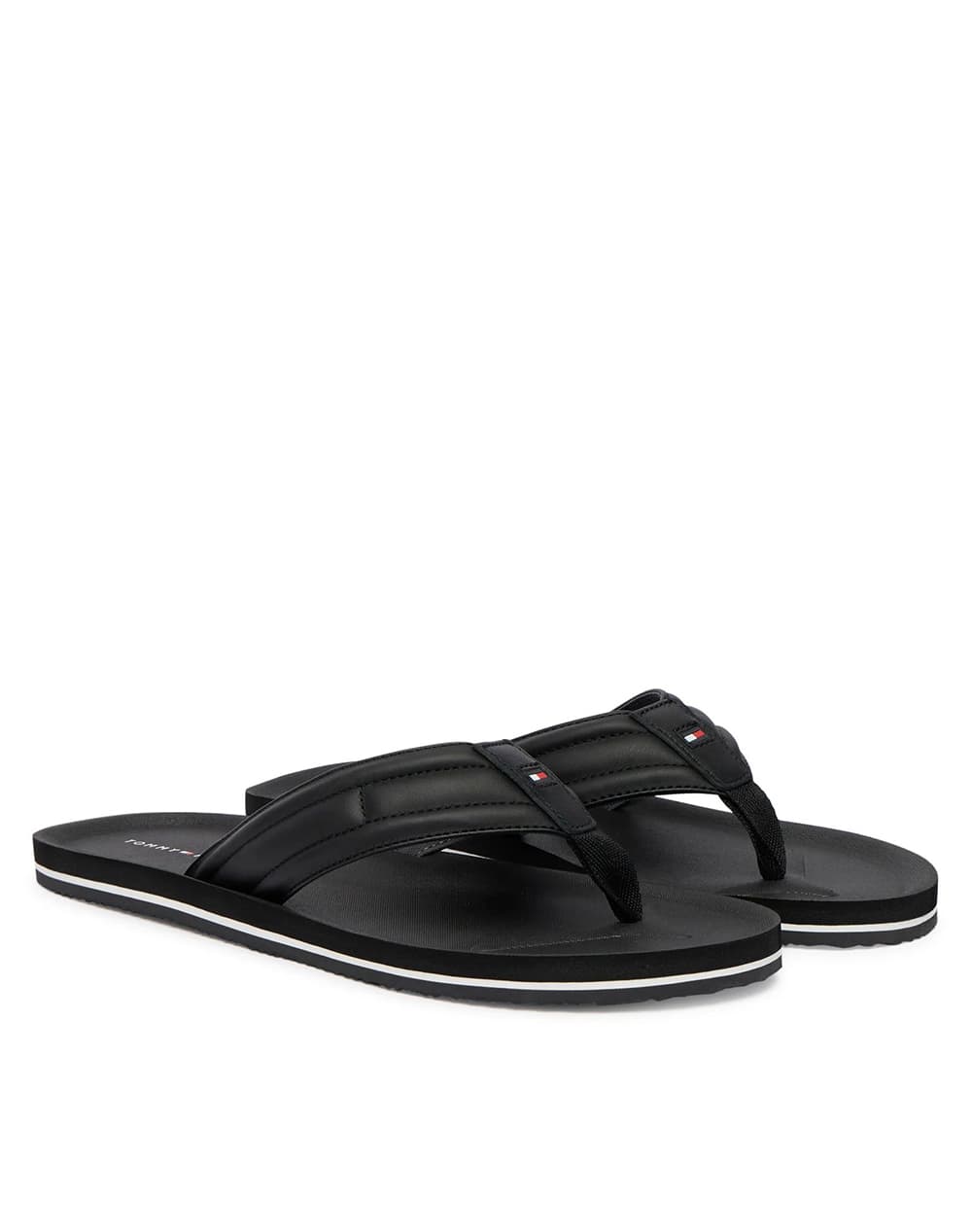 Men's Flip Flops Tommy Hilfiger Black