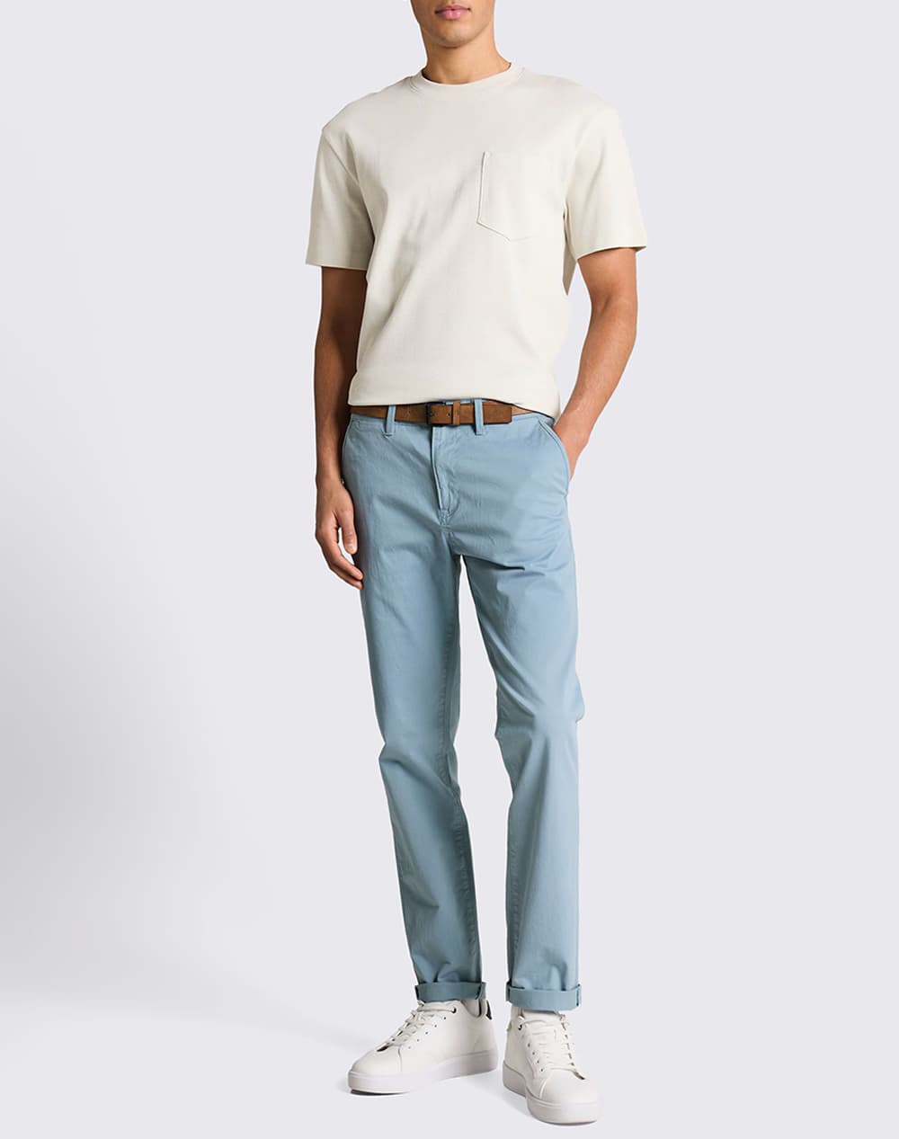 Men's Chino Pants Tom Tailor Blue