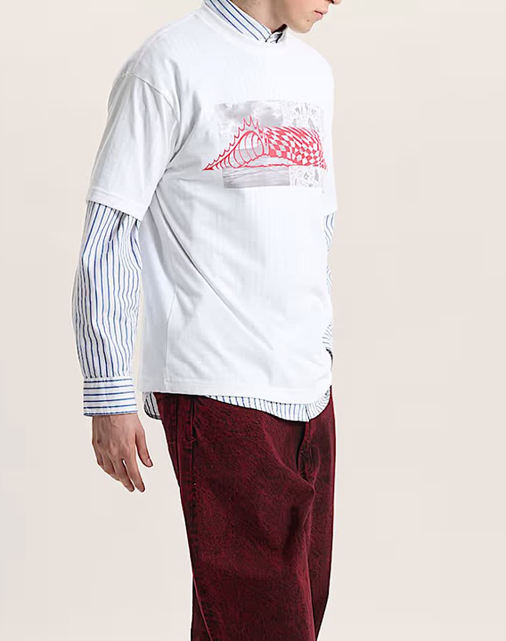 Men's T-Shirts Vans White