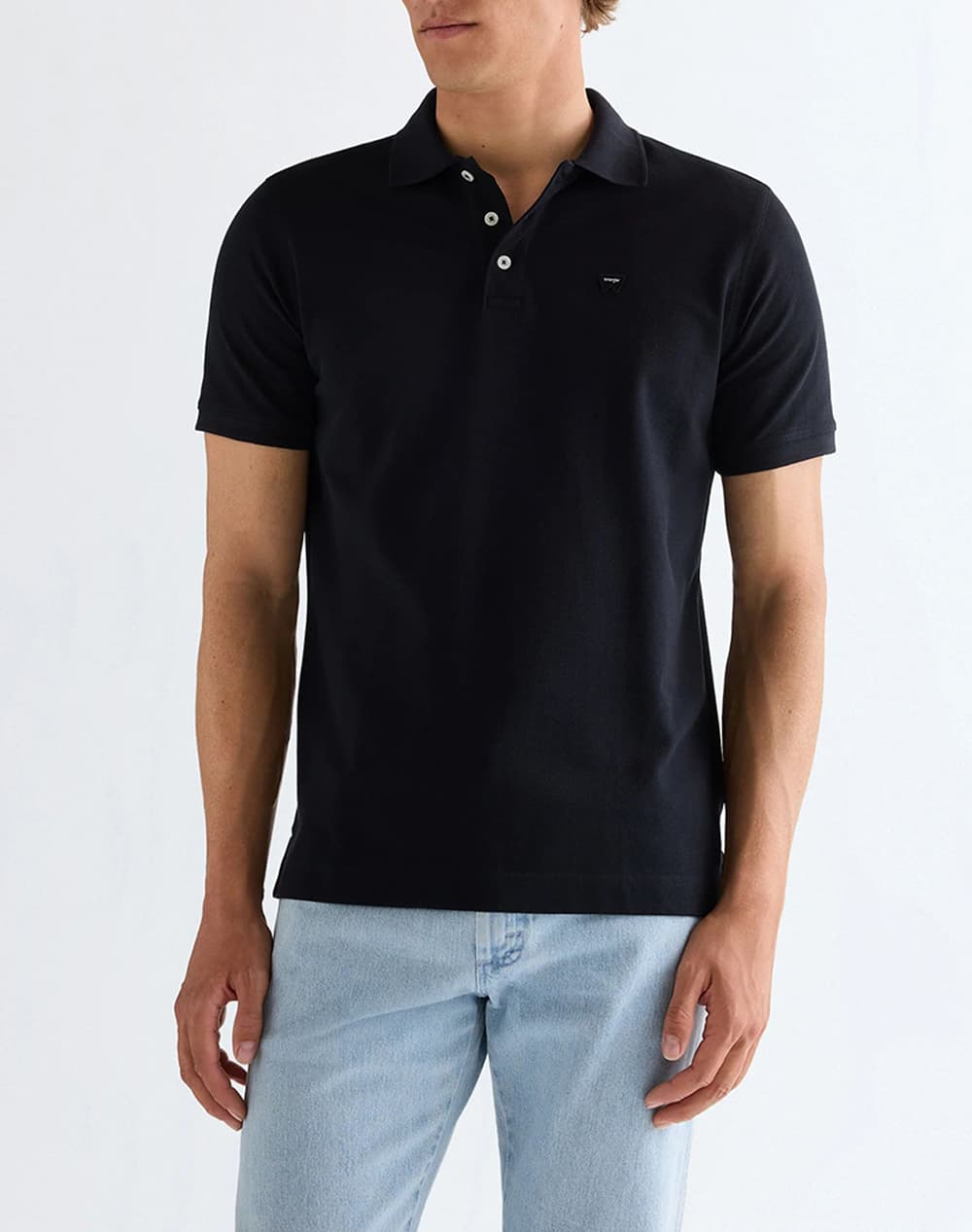 Men's Polo Shirts Wrangler Black