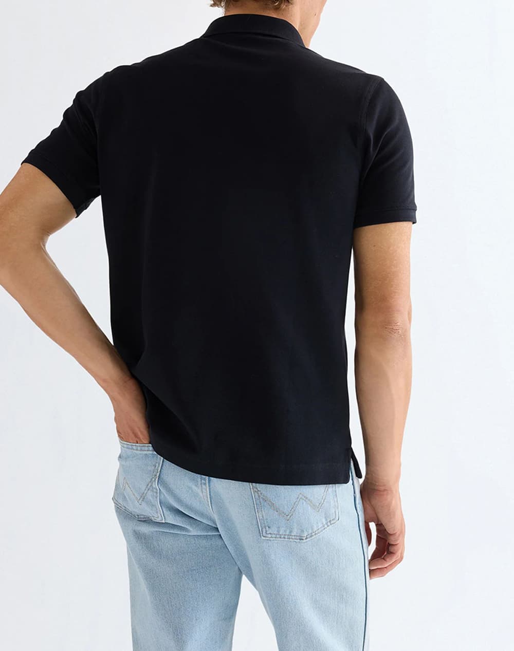 Men's Polo Shirts Wrangler Black