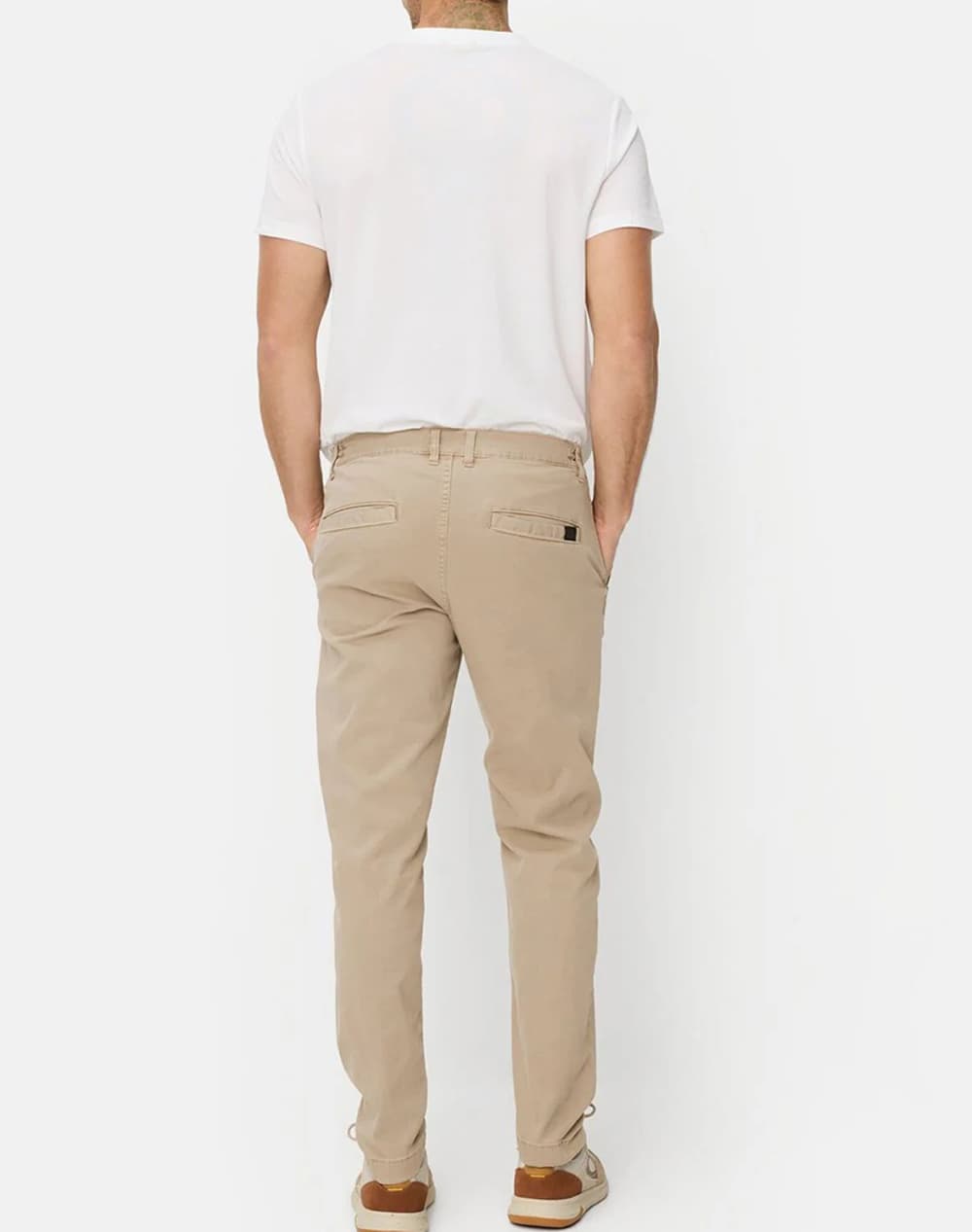 Men's Chino Pants Camel Active Beige