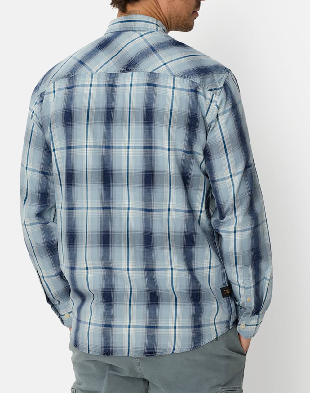 ΑΝΔΡΙΚΟ ΠΟΥΚΑΜΙΣΟ CAMEL ACTIVE ΜΑΚΡΥΜΑΝΙΚΟ ΚΑΡΟ ΜΕ ΤΣΕΠΕΣ ΜΠΛΕ