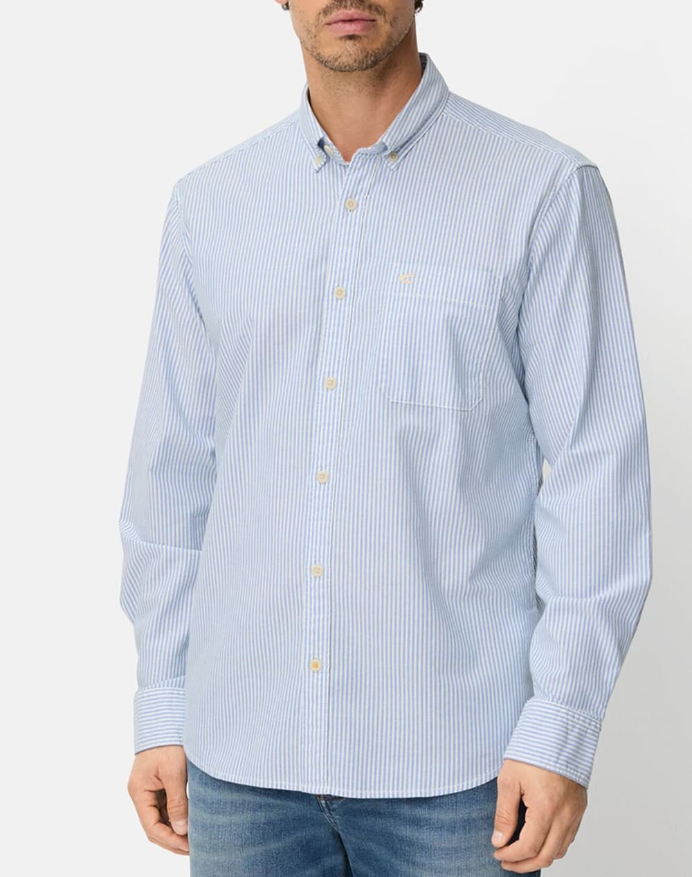 Men's Shirts Camel Active Blue
