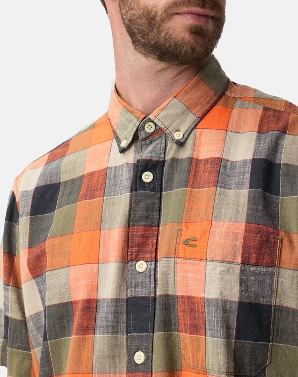 Men's Shirts Camel Active Orange