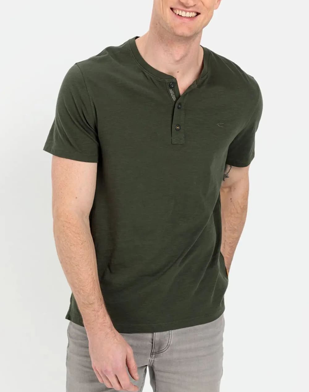 Men's T-Shirts Camel Active Green