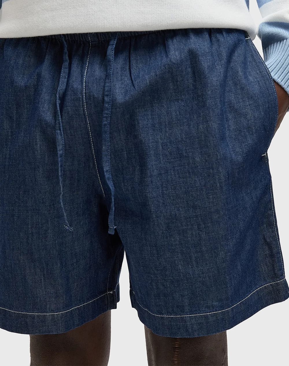 Men's Denim Shorts Lacoste Blue