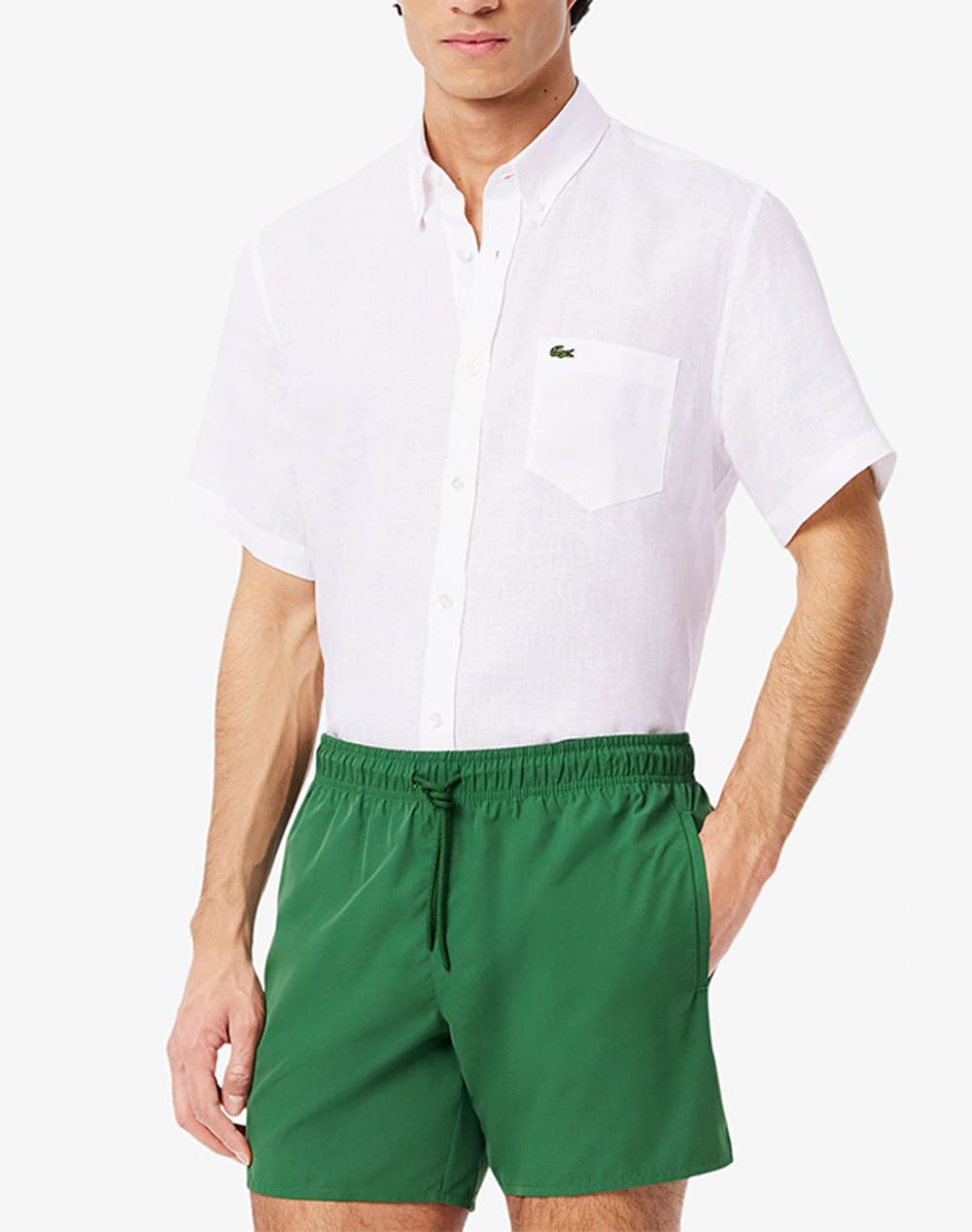 LACOSTE ΥΠΟΚΑΜΙΣΟ ΚΜ S SLEEVED SHIRT 3CH5699-056 LightYellow