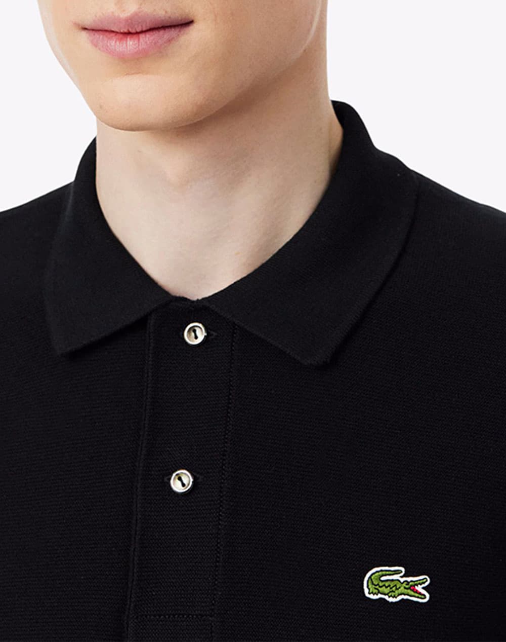 Men's Polo Shirts Lacoste Black