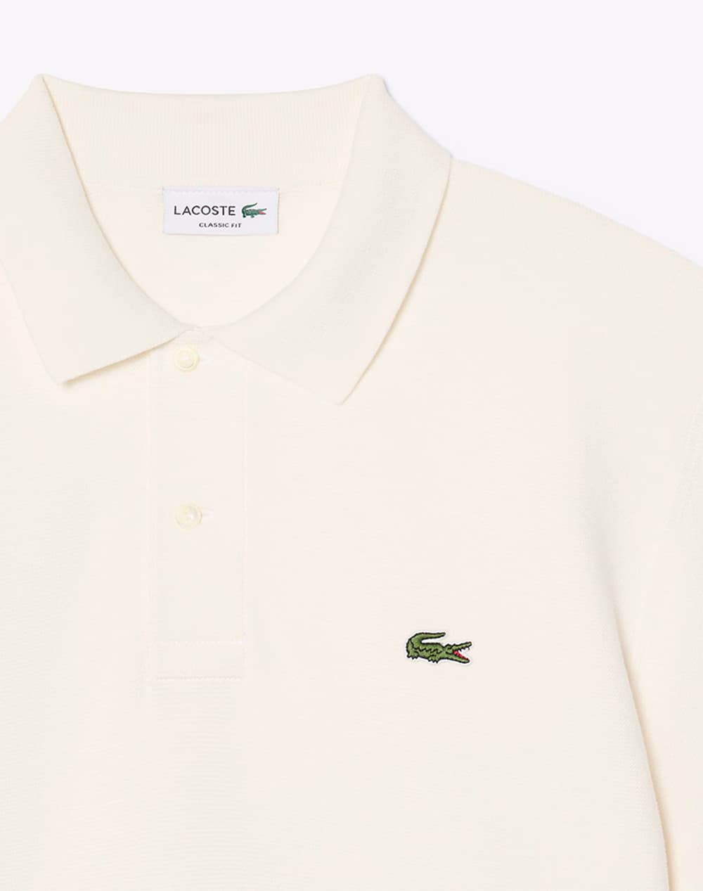 Men's Polo Shirts Lacoste Ecru
