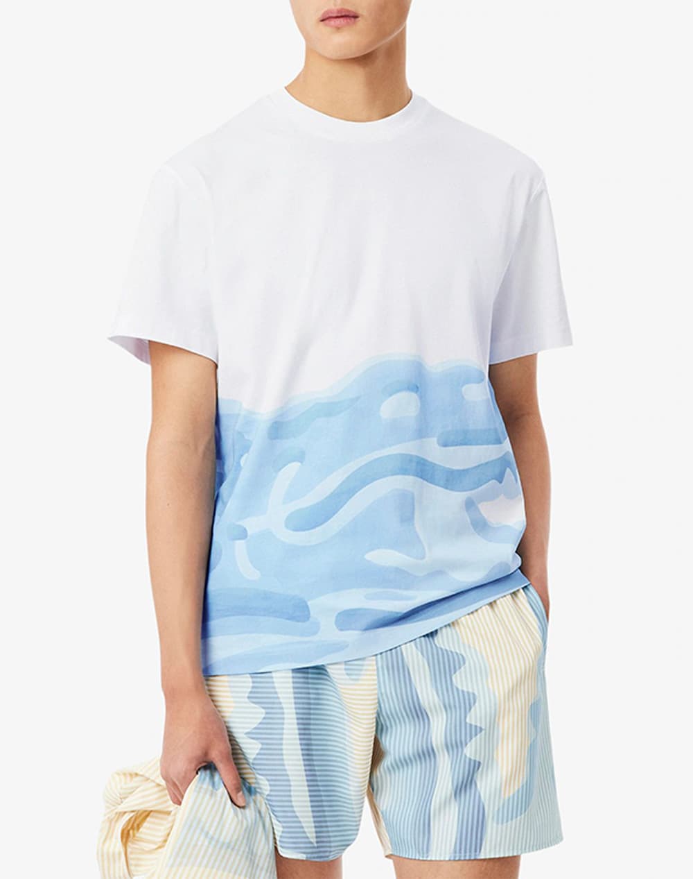 Men's T-Shirts Lacoste White