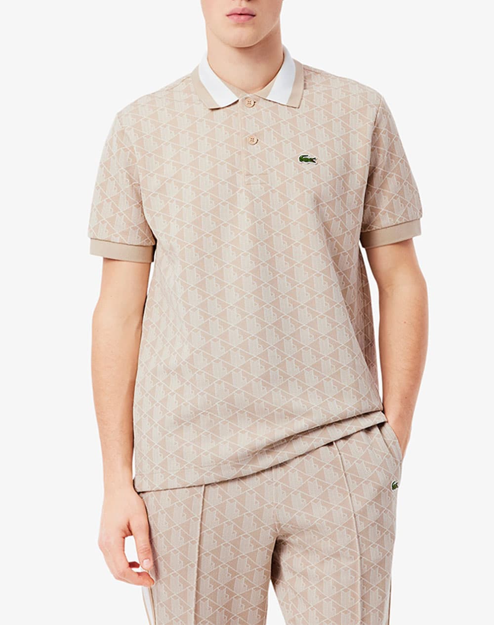Men's Polo Shirts Lacoste Gray