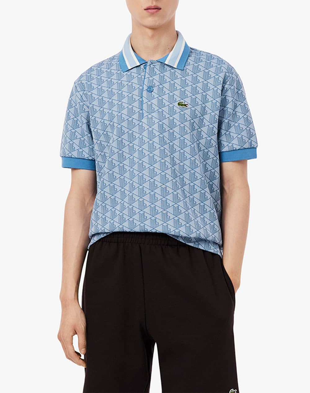Men's Polo Shirts Lacoste Gray
