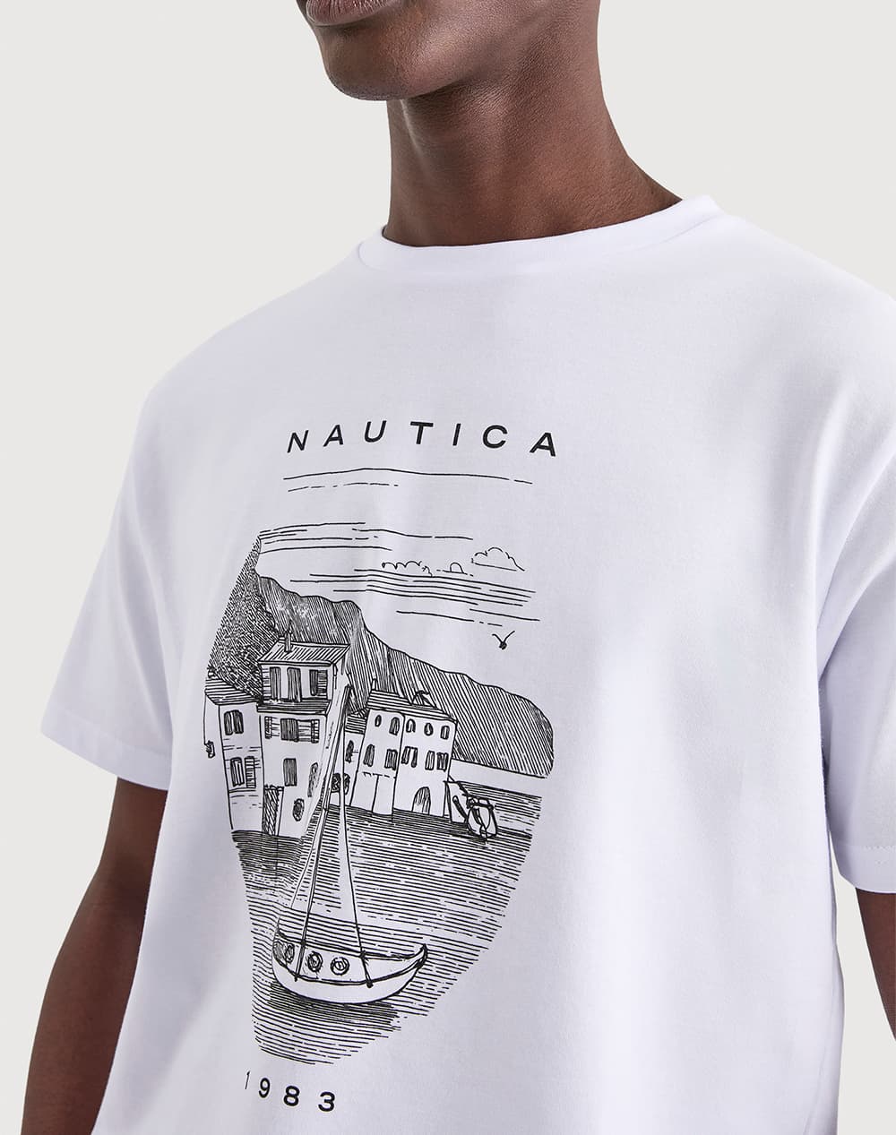 Men's T-Shirts Nautica White