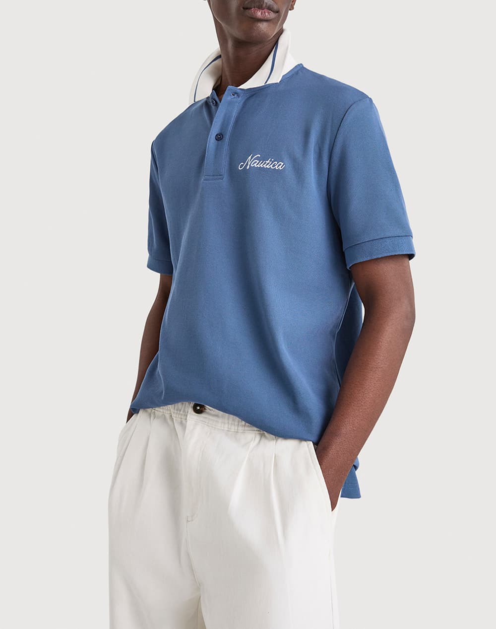 Men's Polo Shirts Nautica Blue