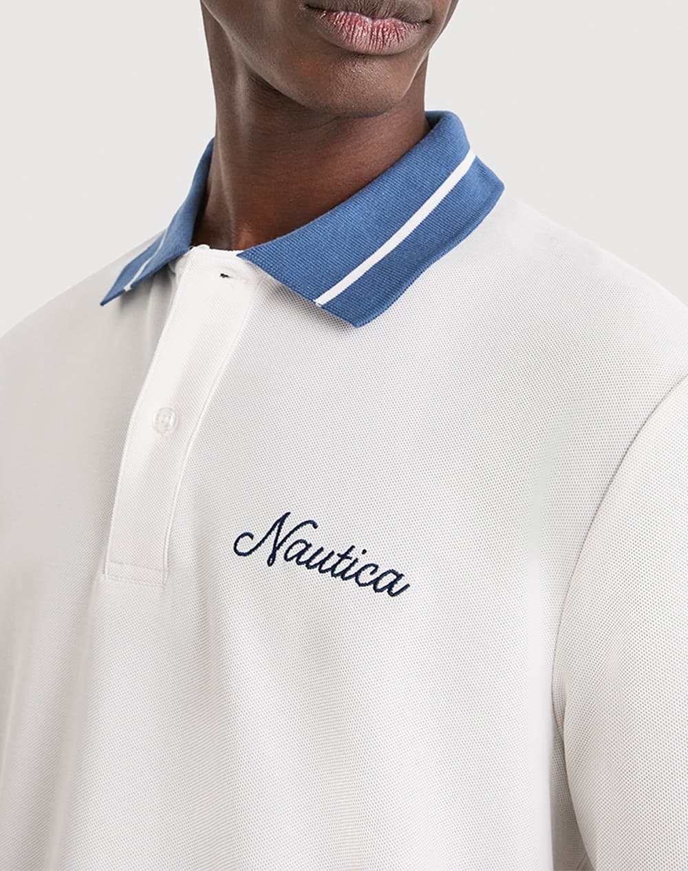 Men's Polo Shirts Nautica Ecru