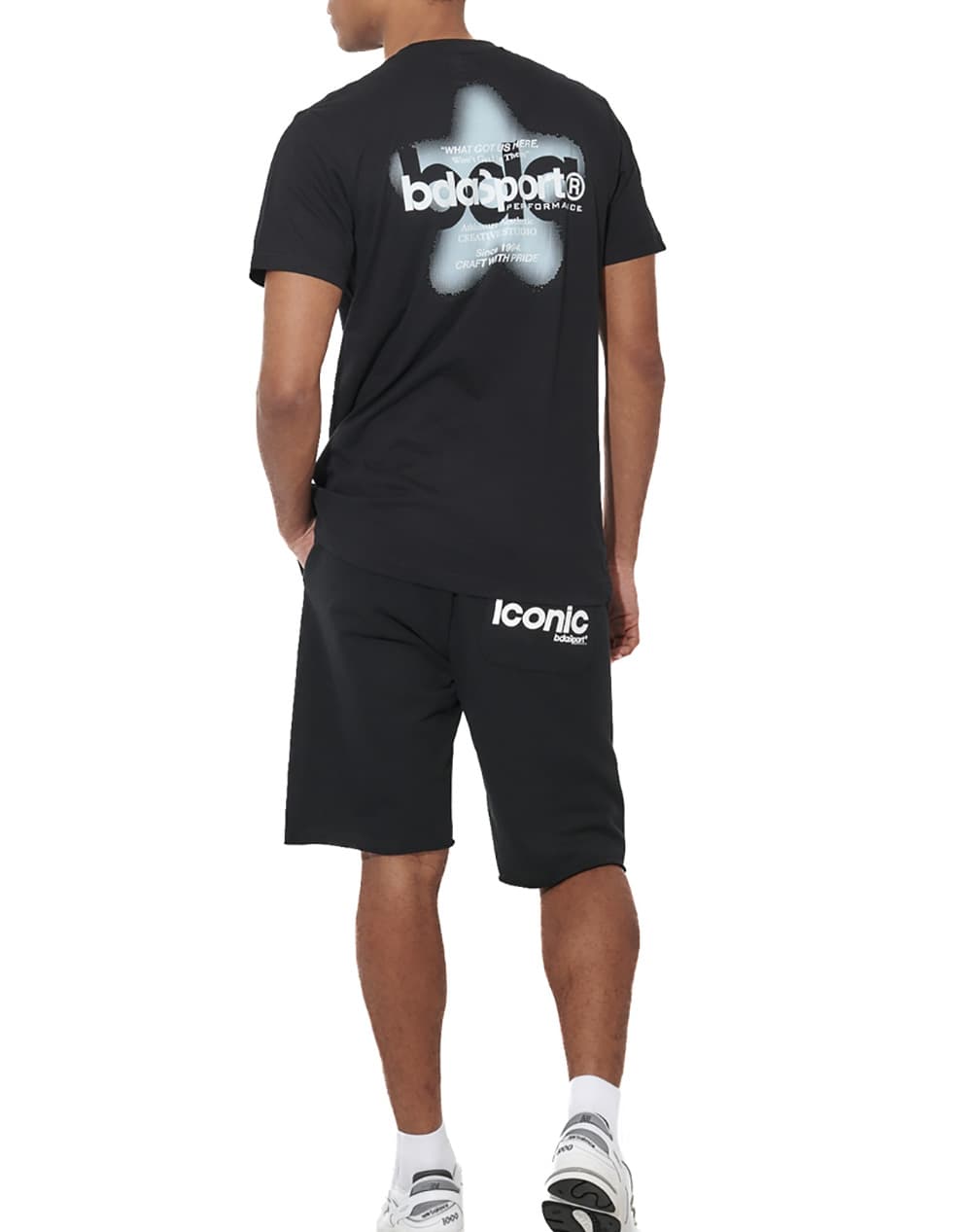 Men's Sports Shorts Body Action Black