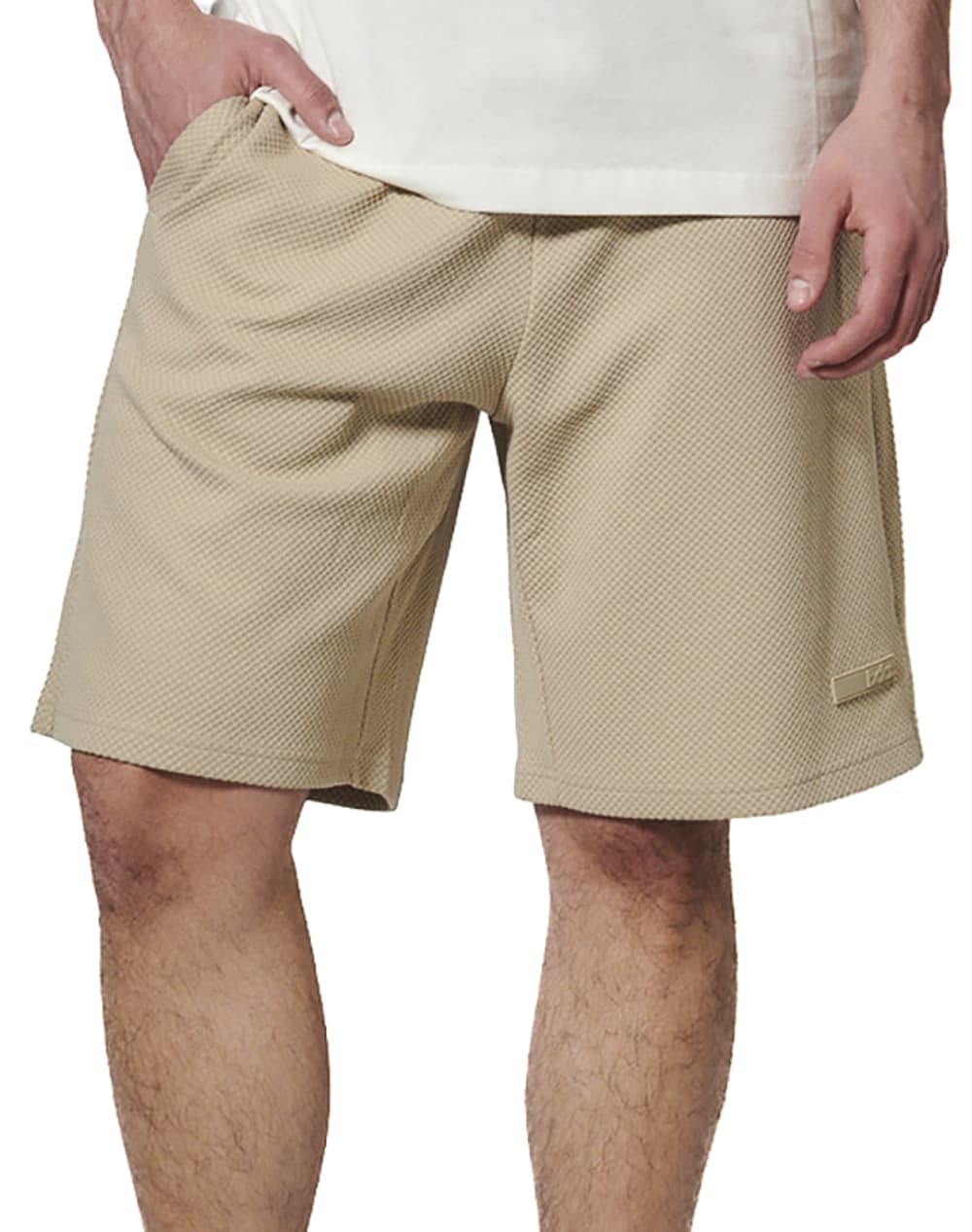 Men's Sports Shorts Body Action Beige