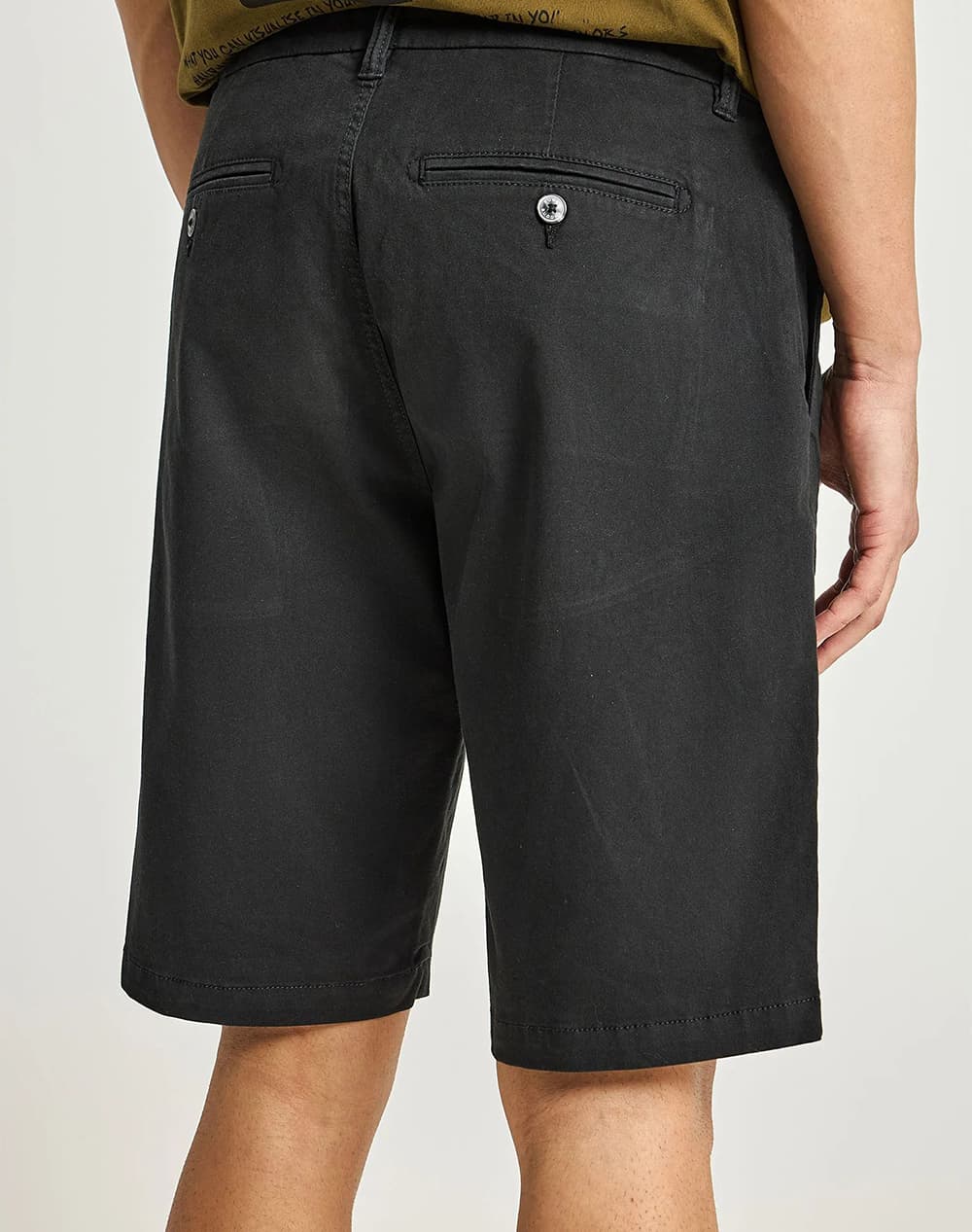 Men's Chino Shorts Funky Buddha Black