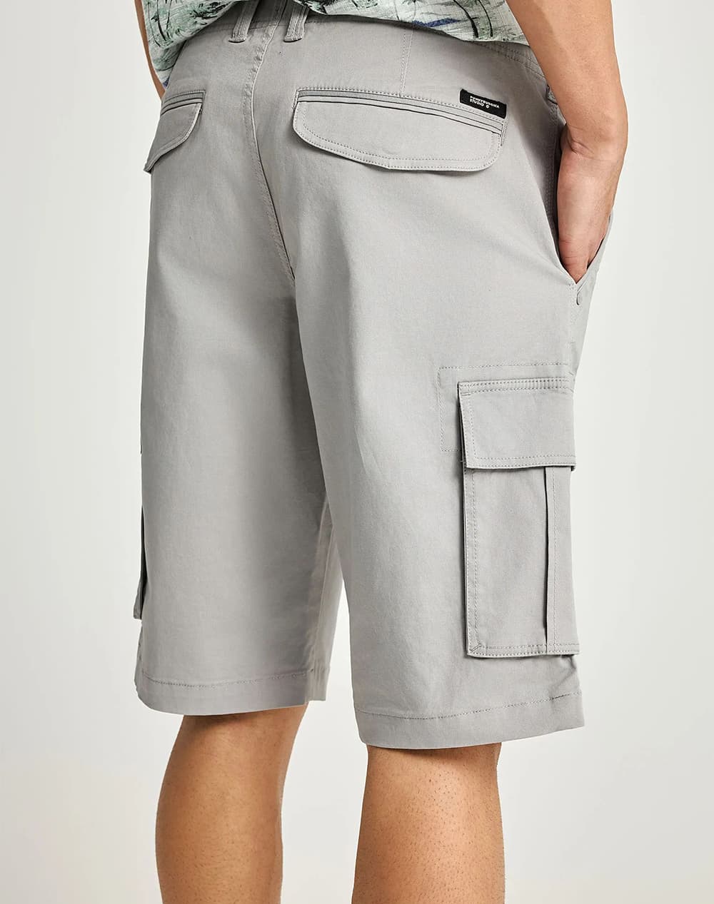 Men's Cargo Shorts Funky Buddha Gray