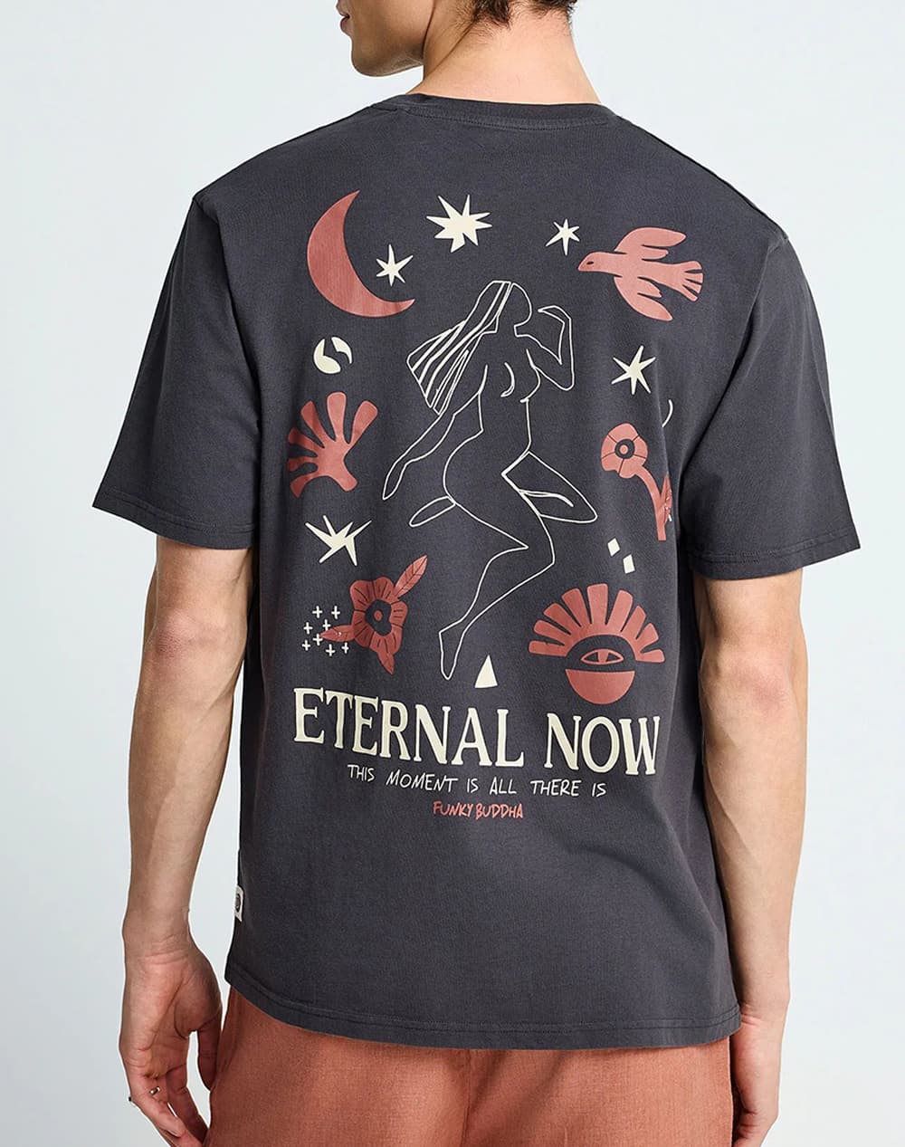 Men's T-Shirts Funky Buddha Gray