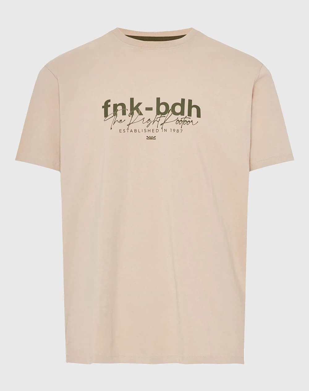 Men's T-Shirts Funky Buddha Beige