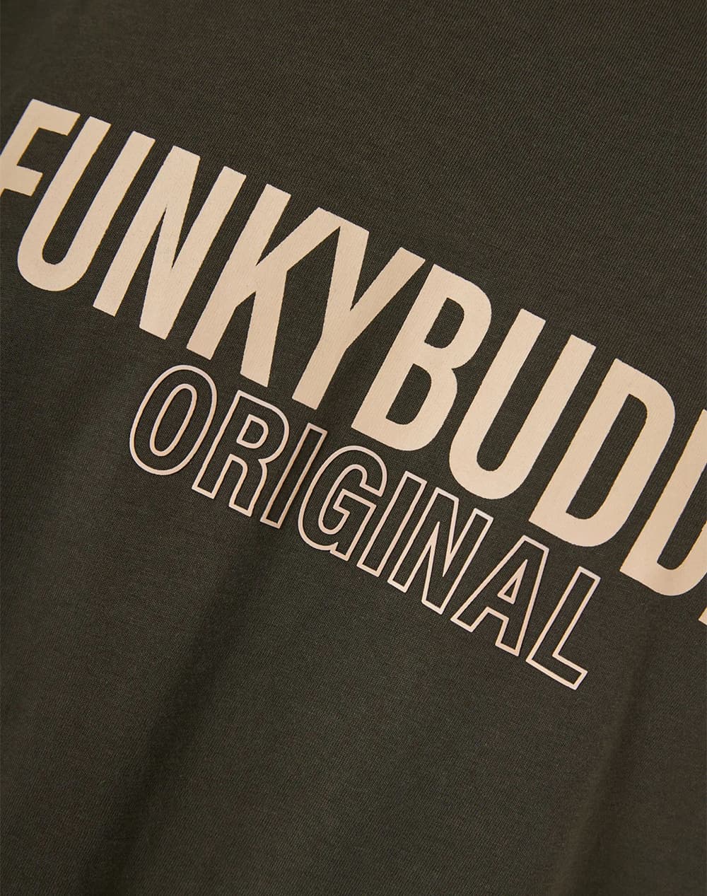 Men's T-Shirts Funky Buddha Khaki