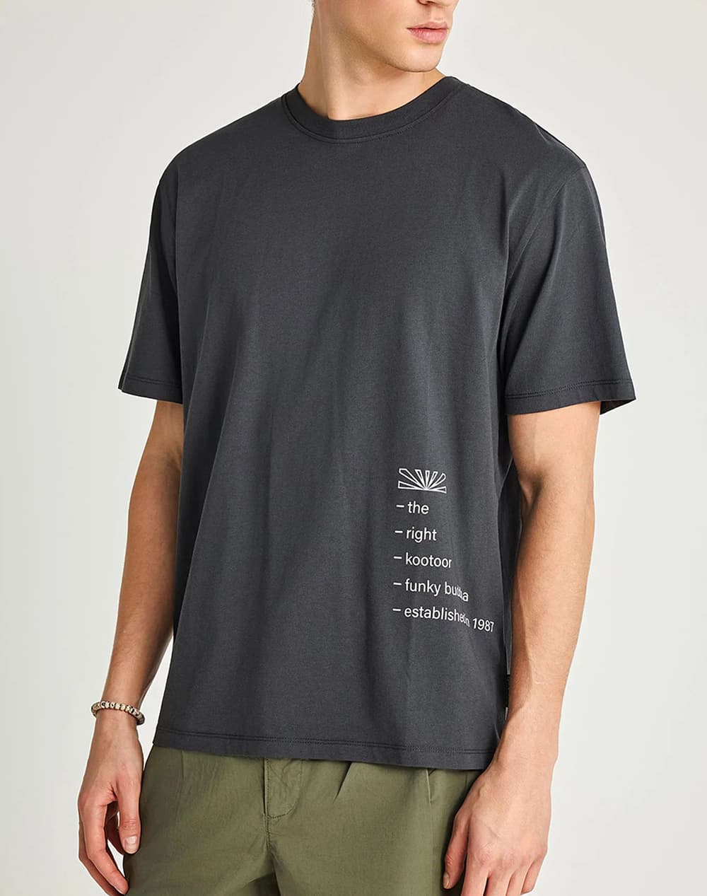 Men's T-Shirts Funky Buddha Green