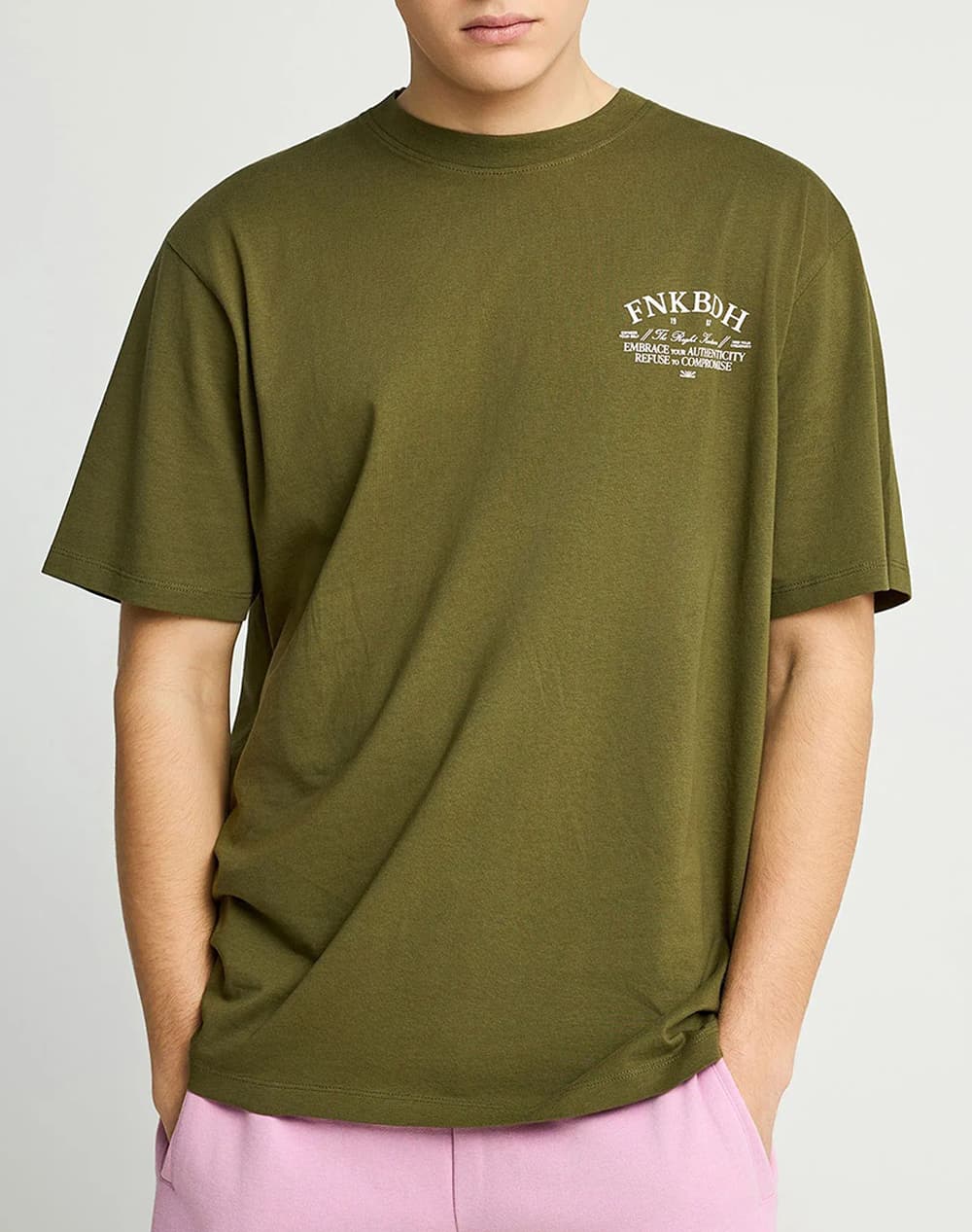 Men's T-Shirts Funky Buddha White