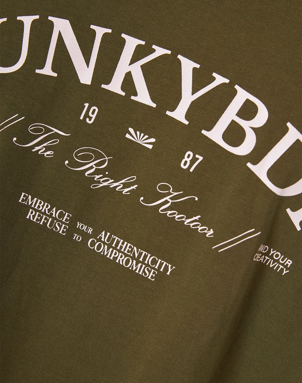 Men's T-Shirts Funky Buddha Khaki