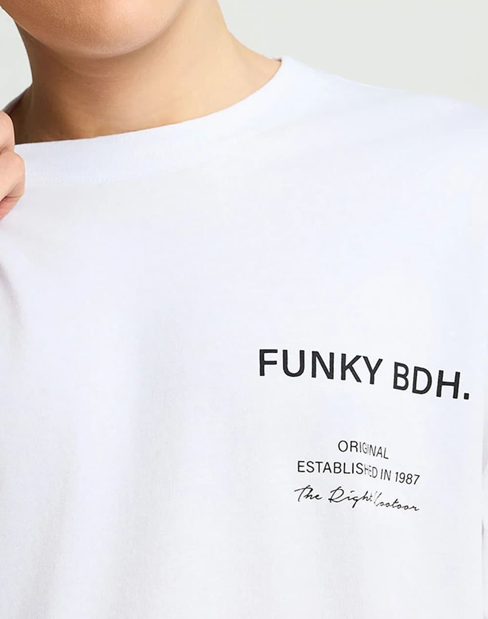 Men's T-Shirts Funky Buddha White