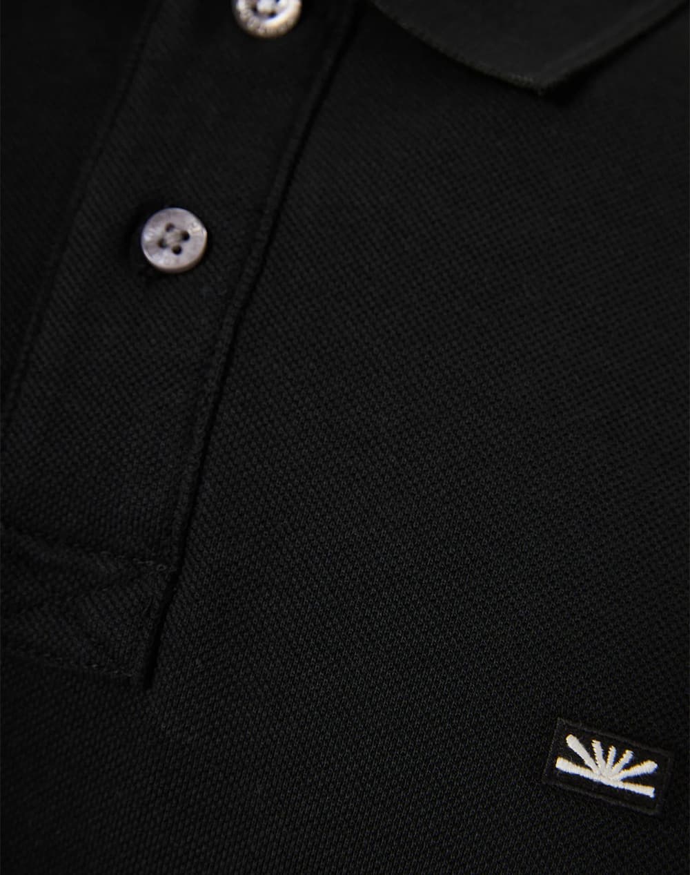 Men's Polo Shirts Funky Buddha Black