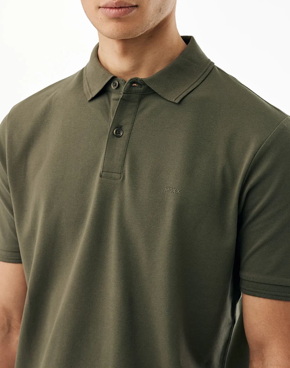 Men's Polo Shirts Mexx Green